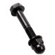 StrongLine Barnio összekötő csavarok ajtókhoz 30-40mm,fekete matt