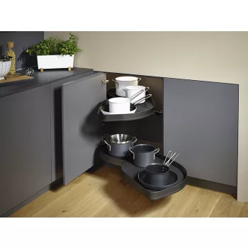   KES 260396 LeMans II pure 600mm jobbos - antracit alj/magasító korlát antracit