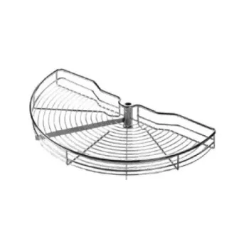   KES 260545 karusel 180 ° teljes drót polc 900mm 1/2 kör króm