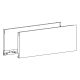 HETTICH 9255058 AvanTech You oldalfal 187/600 ezüst B