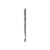 HETTICH 9257631 AvanTech You front rögzítő végzáró belső fiókhoz 187 ezüst