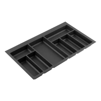   Evőeszköztató Classico Kristal softTouch (722x424mm) fekete