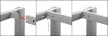 STRONG összekötő rúd EB12 40x20/1200 fehér