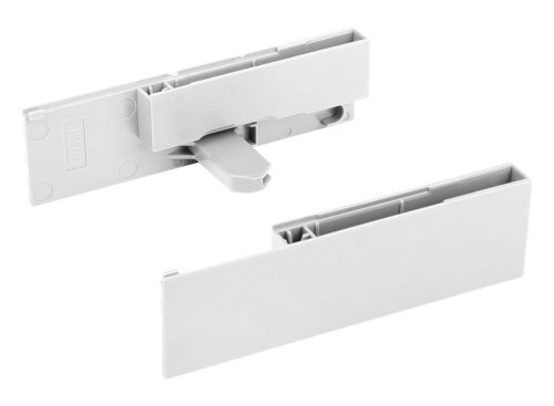 StrongMax 16/18 üvegfront tartó belső fiókhoz 121 mm-es, fehér színben
