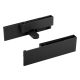 StrongMax 16/18 üvegfront tartó belső fiókhoz 121 mm-es, fekete színben