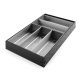 StrongMax evőeszköztartó készlet M=500, SZ=276 mm fekete, 5 tálakkal