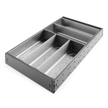   StrongMax evőeszköztartó készlet M=500, SZ=276 mm szürke, 5 tálakkal