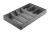 StrongMax evőeszköztartó készlet  M=500, SZ=276 mm szürke, 3+2 tálakkal