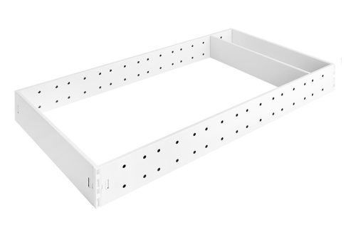 K-StrongMax evőeszköztartó alapkészlet 276 mm, 550 mm mélység fehér