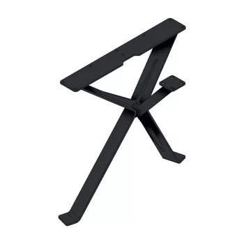   MILADESIGN ferde asztalláb, dupla, dohányzóasztalhoz Nex EX 42050 antracit 420mm