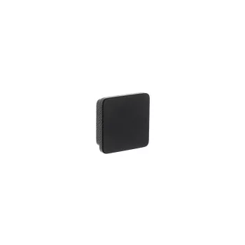 TULIP Gomb Square fekete+csavar