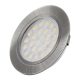 LED spotlámpa Oval nemesacél csiszolt neutral fehér