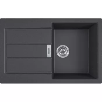 FRANKE Mosogató S2D 611-78, fekete