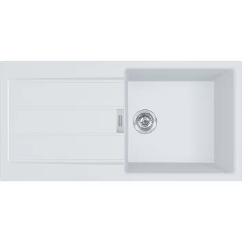 FRANKE Dřez S2D 611-100, 1000 x 500mm bílá