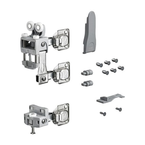 HETTICH 9278486 WingLine L 25 kg.-ig, Pull to move silent szürke jobbos