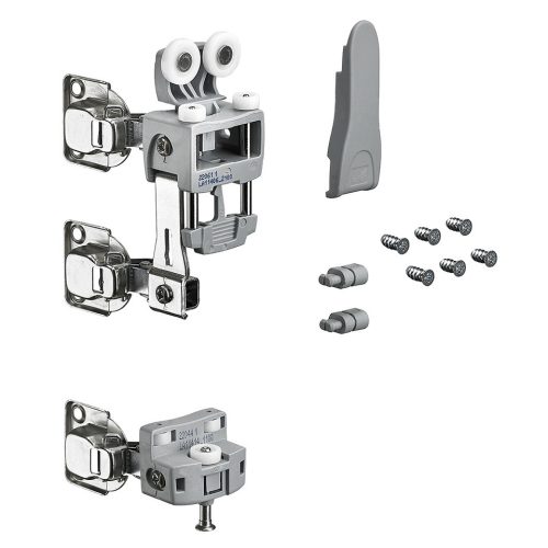 HETTICH 9278571 WingLine L  25 kg-ig, Push to move szürke balos