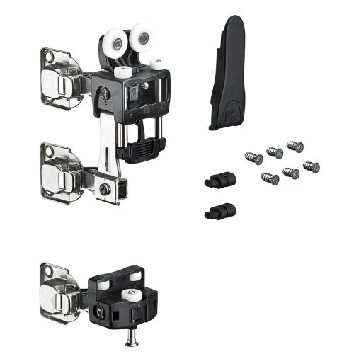 HETTICH 9278604 WingLine L do 25 kg, Push to move černý levý
