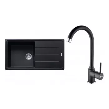 FRANKE Set G174O BFG 611 onyx + FP 9000 onyx