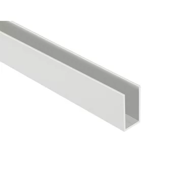 WC Al elox profil U 13 mm, hossz 2 m