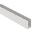 WC Al elox profil U 13 mm, hossz 2 m