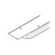 HAWA 25486 Folding Concepta 25 alsó profil 2120mm fekete