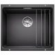 BLANCO 525887 Mosogató ETAGON 500-U fekete színű, excenter nélkül Silgranite InF