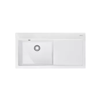 FRANKE Dřez MTK 611-100/2 1000 x 510 Glacier odkap vpravo