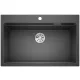 BLANCO 525893 Mosogató ETAGON 8 fekete SILGRANIT® PuraDur®,  excenter nélkül
