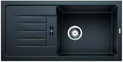 BLANCO 526082 mosogató FAVUM XL 6 S fekete SILGRANIT® excenter nélkül
