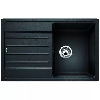   BLANCO 526083 Mosogató LEGRA 45 S fekete SILGRANIT® mosogató excenter nélkül