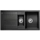 BLANCO 525927 mosogató METRA 6 S fekete SILGRANIT® PuraDur® excenter nélkül