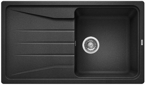 BLANCO 525970 mosogató SONA 45 S fekete SILGRANIT® PuraDur® excenter nélkül