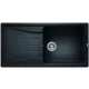 BLANCO 525977 Mosogató Sona XL 6 S fekete, Silgranite PuraDur excenter nélkül