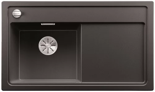 BLANCO 526034 mosogató ZENAR 45 S fekete SILGRANIT®PuraDur® InFino excenterrel