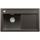 BLANCO 526034 mosogató ZENAR 45 S fekete SILGRANIT®PuraDur® InFino excenterrel