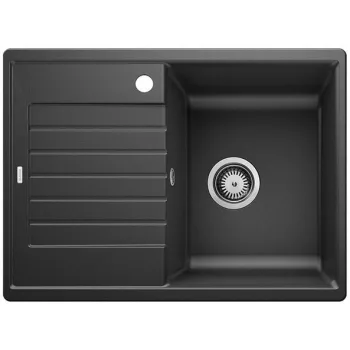   BLANCO 526009 Mosogató ZIA 45 S Compact fekete színű Silgranite PuraDur excenter