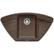 BLANCO 515074 Mosogató Zia 9 E kávé SILGRANIT® PuraDur® excenter nélkül