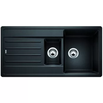   BLANCO 526086 mosogató LEGRA 6 S fekete SILGRANIT®excenter nélkül