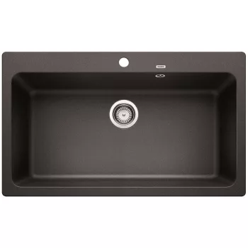   BLANCO 525947 Mosogató Naya XL 9 fekete, excenter nélkül Silgranite PuraDur
