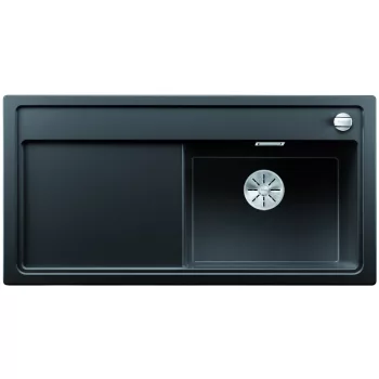   BLANCO 526068 mosogató ZENAR XL 6S-F fekete SILGRANIT®PuraDur® InFino excenterre