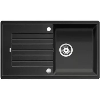   BLANCO 526015 Mosogató ZIA 5 S fekete SILGRANIT® PuraDur® excenterrel