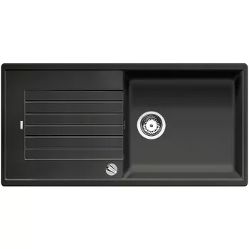   BLANCO 526023 Mosogató Zia XL 6 S fekete színű, excenterrel Silgranite PuraDur