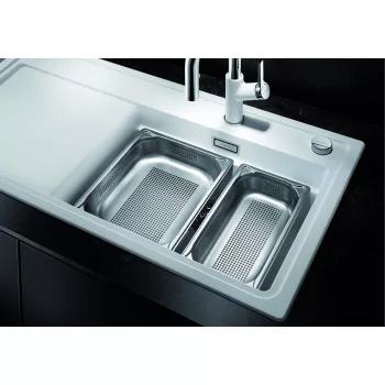   BLANCO 574343 tartozékok Gasztronómiai tál perforált GN-P 1/2-65 rozsdamentes ac