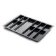 K-StrongMax 16 89/500 mm fekete+ evőeszköztartó Classico Kristall 80 (722x474)mm