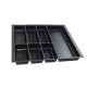 K-BLUM Legrabox M 500 mm/40 kg,szürke,csavar+evöeszköztartó Classico Kristall 60