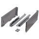 K-StrongMax 185/500 mm szürke (antracit)+Csúszásgátló alátét Ago-Rendszer (60)