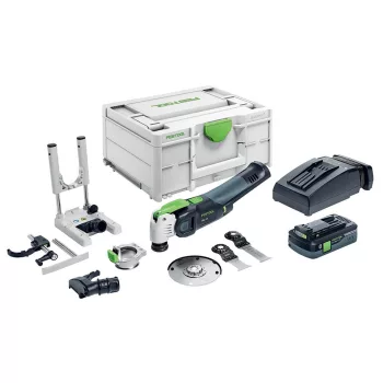   FESTOOL 576593 Akkus oszcilláló kéziszerszám OSC 18 HPC 4,0 EI-Set VECTURO