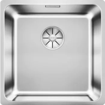   BLANCO 526117 Mosogató SOLIS 400 U InFino excenter nélkül rozsdamentes acél szál