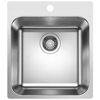   BLANCO 526352 Mosogató SUPRA 400-IF/A R12 excenter nélkül rozsdamentes acél szál