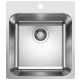 BLANCO 526352 Mosogató SUPRA 400-IF/A R12 excenter nélkül rozsdamentes acél szál